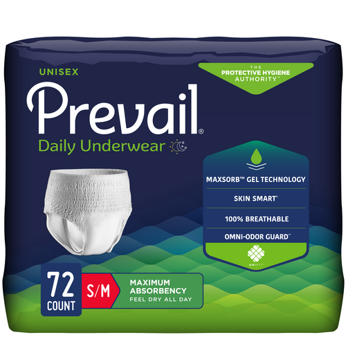 Prevail® Incontinence Underwear for Men & Women, Maximum Absorbency