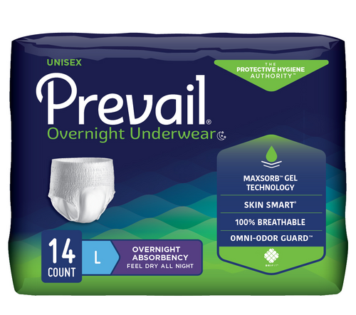 Prevail® Overnight Incontinence Under for Men & Women